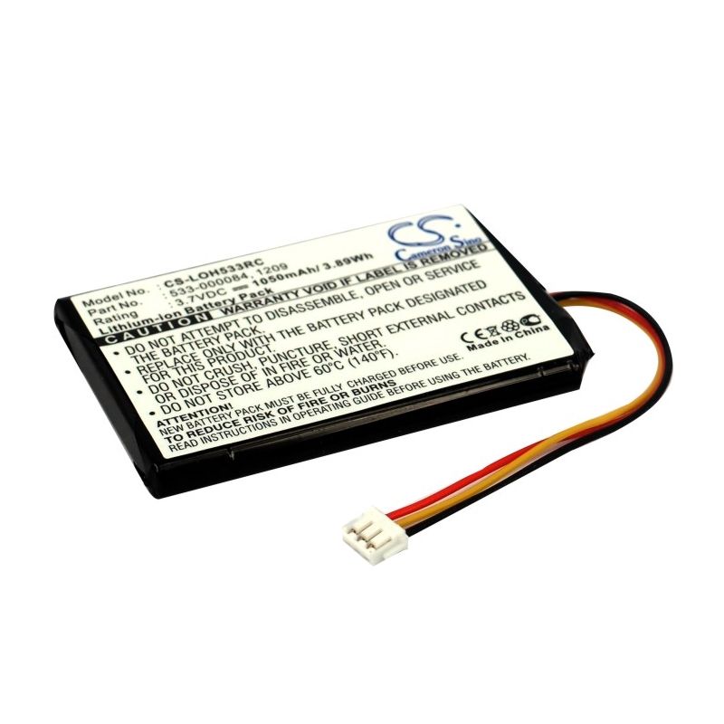 Li-ion Battery Fits Logitech, 915-000198, Harmony Touch, Harmony Ultimate 3.7v, 1050mah Remote Control Cameron Sino Technology Limited