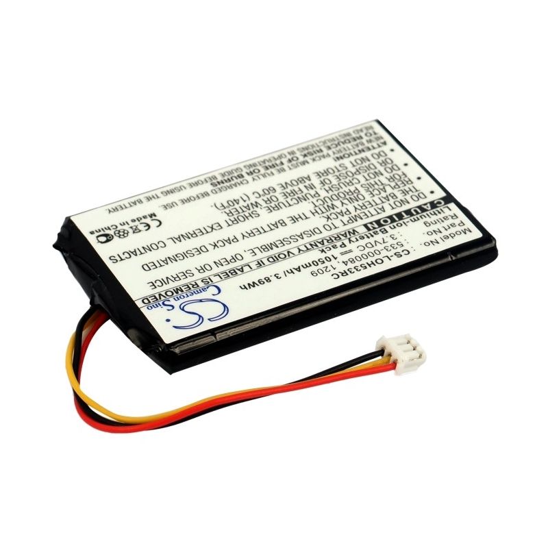 Li-ion Battery Fits Logitech, 915-000198, Harmony Touch, Harmony Ultimate 3.7v, 1050mah Remote Control Cameron Sino Technology Limited