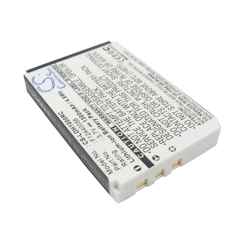 Li-ion Battery Fits Logitech, C-lr65, C-rl65, Harmony 1000 Remote 3.7v, 1300mah Remote Control Cameron Sino Technology Limited
