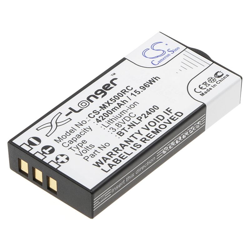 Li-ion Battery Fits Universal, Mx-5000, Universal 3.8v, 4200mah Remote Control Cameron Sino Technology Limited