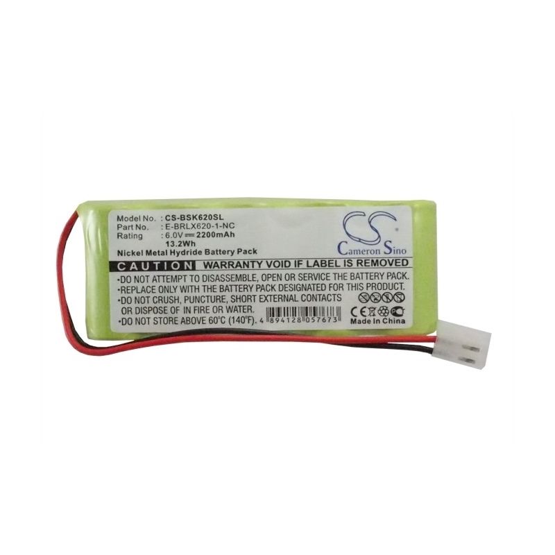 Ni-MH Battery fits Bosch, Somfy Bd5000, Somfy Bd6000, 6.0V, 2200mAh Smart Home Cameron Sino Technology Limited
