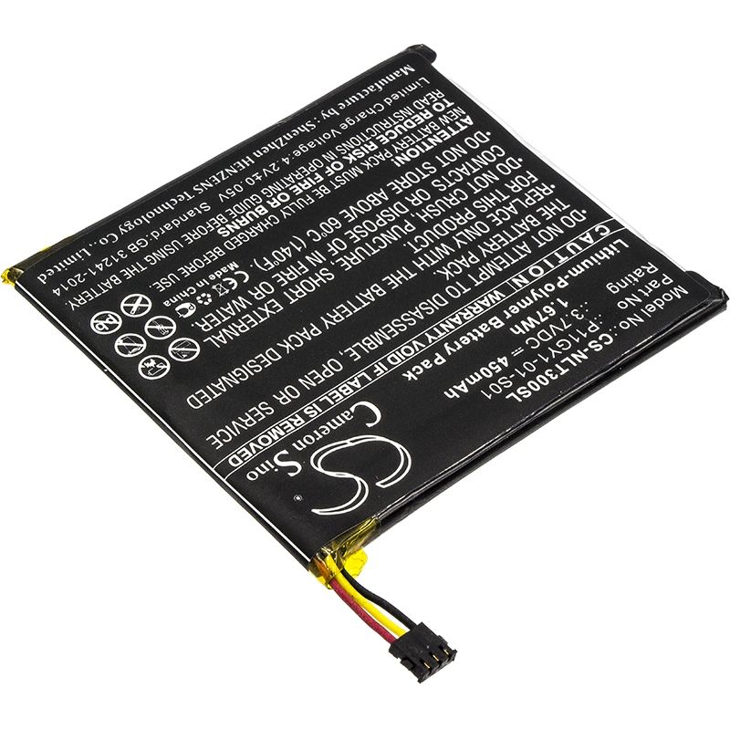 Li-polymer Battery Fits Nest, Learning Thermostat T200377, Learning Thermostat T200477, Learning Thermostat T200577 3.7v, 450mah Smart Home Cameron Sino Technology Limited