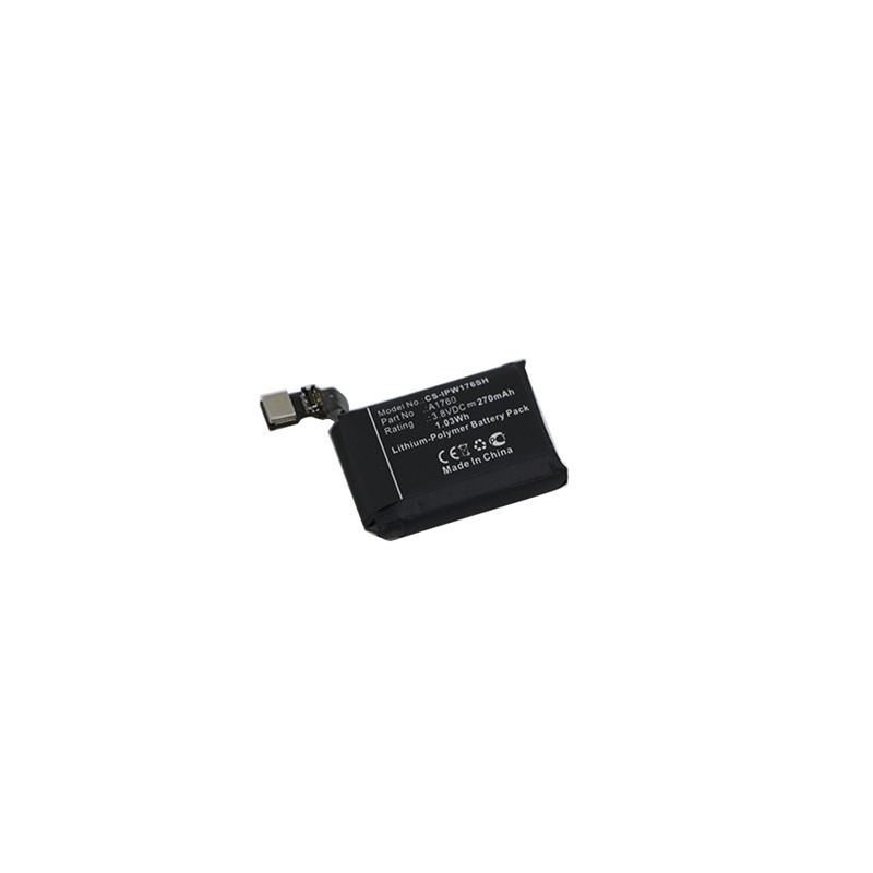 Li-Polymer Battery fits Apple, Mnnn2ll/a, Mp032ll/a, Watch 2 38mm 3.8V, 270mAh Smartwatch Cameron Sino Technology Limited
