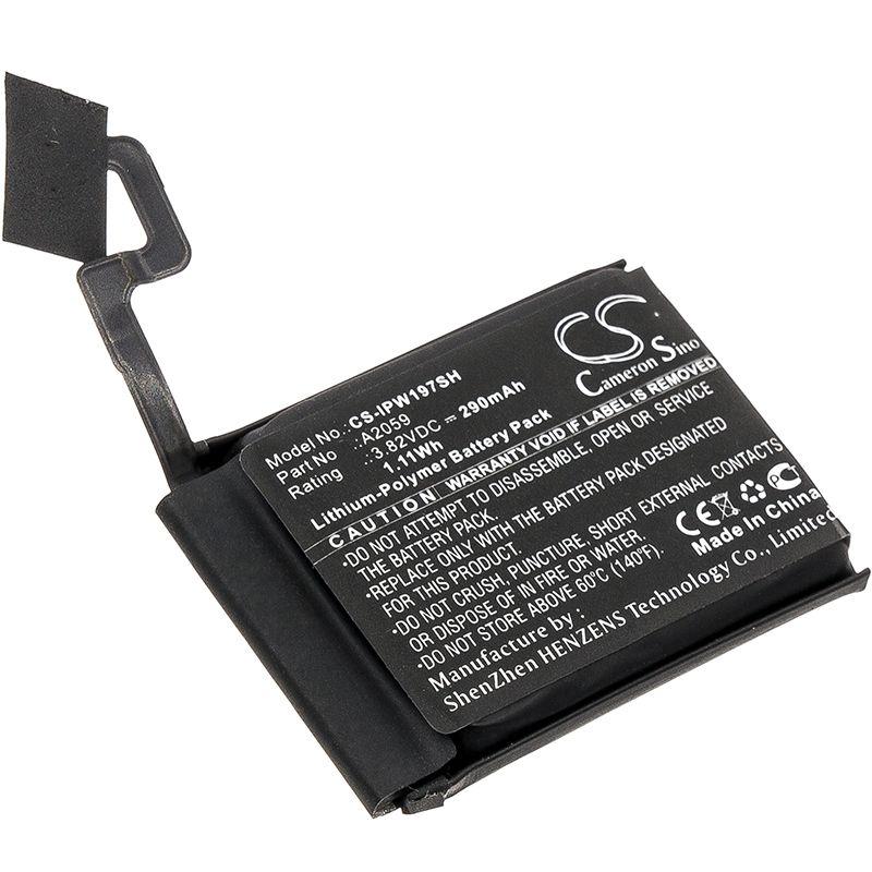 Li-Polymer Battery fits Apple, A1976, Watch Series 4 44mm, 3.82V, 290mAh Smartwatch Cameron Sino Technology Limited