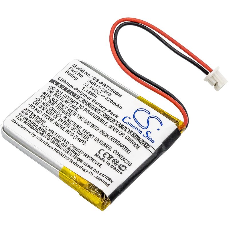 Li-polymer Battery Fits Casio, Prt-2gp, Casio 3.7v, 320mah Smartwatch Cameron Sino Technology Limited