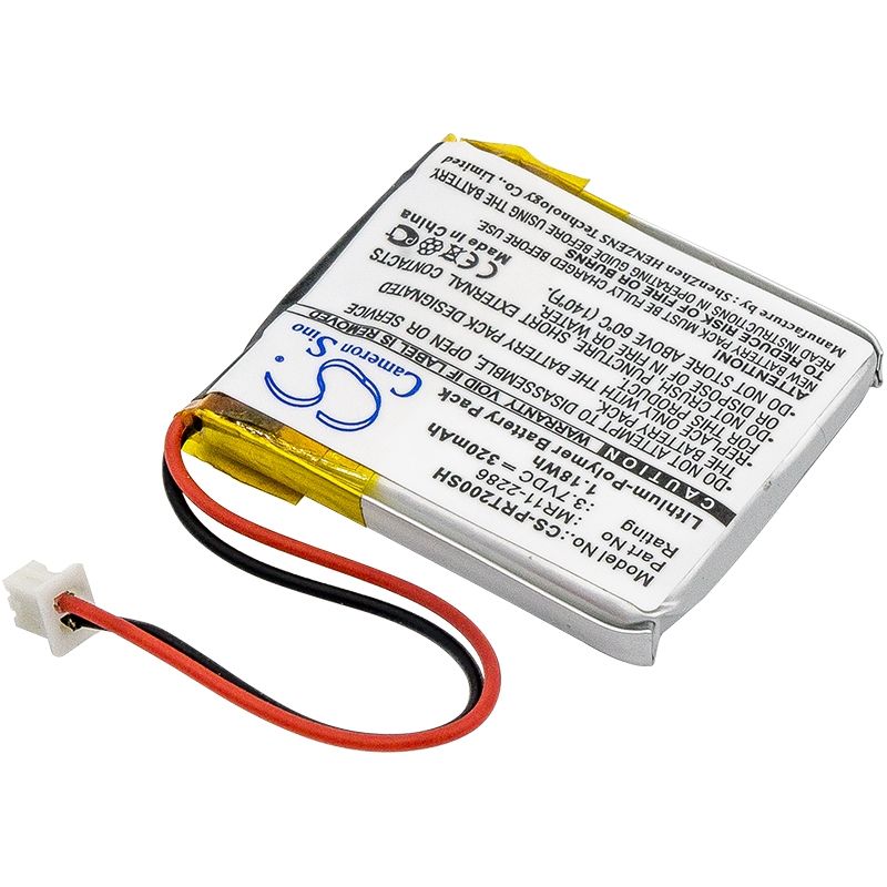 Li-polymer Battery Fits Casio, Prt-2gp, Casio 3.7v, 320mah Smartwatch Cameron Sino Technology Limited