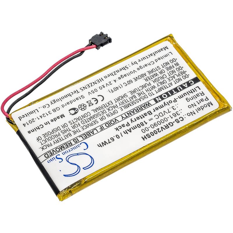 Li-polymer Battery Fits Garmin, Vivoactive Hr, Garmin 3.7v, 180mah Smartwatch Cameron Sino Technology Limited