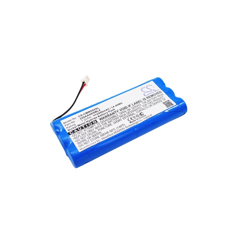 Ni-mh Battery Fits Clearone, 592-158-001, 592-158-002, 592-158-003 7.2v, 2000mah Communication & Conferencing Cameron Sino Technology Limited