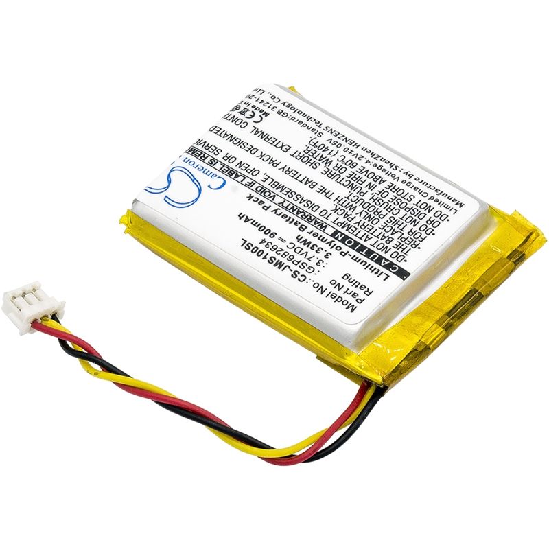Li-Polymer Speaker Battery fits Jbl, Go Smart, Jbl 3.7V, 900mAh Speaker Cameron Sino Technology Limited