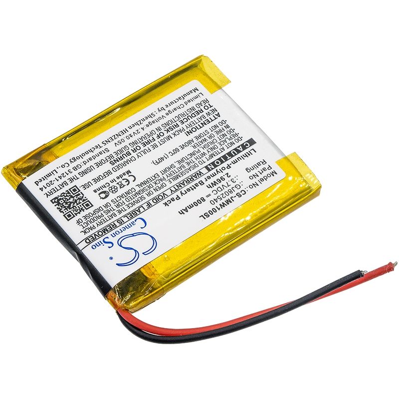 Li-Polymer Speaker Battery fits Jbl, Wind, Jbl 3.7V, 800mAh Speaker Cameron Sino Technology Limited