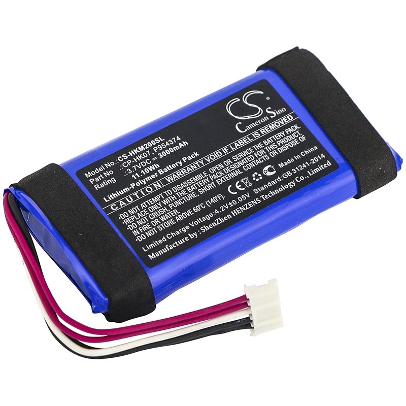 Li-polymer Speaker Battery Fits Harman/kardon, Onyx Mini, Harman/kardon 3.7v, 3000mah Speaker Cameron Sino Technology Limited