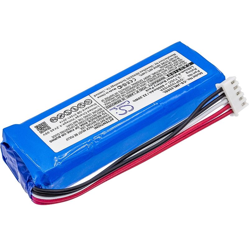 Li-polymer Speaker Battery Fits Jbl, Charge 3, Jbl 3.7v, 6000mah Speaker Cameron Sino Technology Limited
