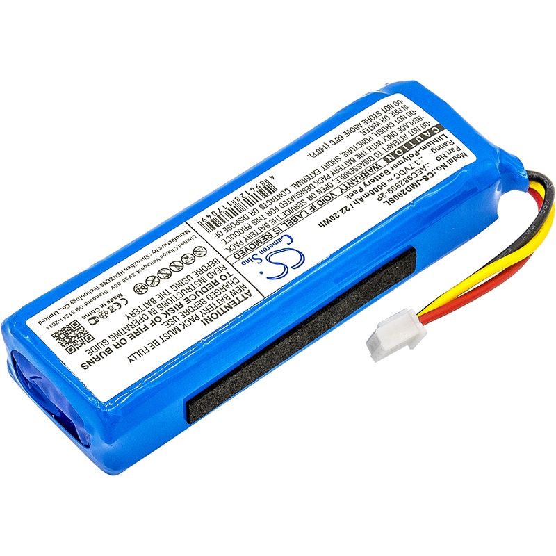 Li-polymer Speaker Battery Fits Jbl, Charge, Jbl 3.7v, 6000mah Speaker Cameron Sino Technology Limited