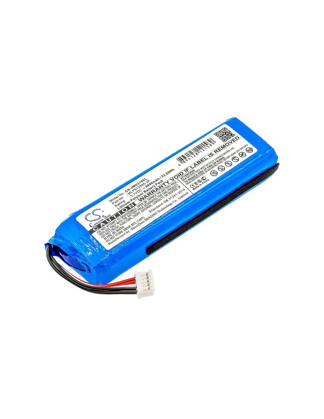 Li-polymer Speaker Battery Fits Jbl, Charge 2 Plus, Charge 2+, 3.7v, 6000mah Speaker Cameron Sino Technology Limited