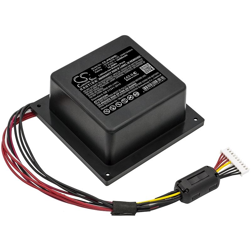 Li-ion Speaker Battery fits Jbl, Jblpartybox300cn, Partybox 300, 7.4V, 10400mAh Speaker Cameron Sino Technology Limited