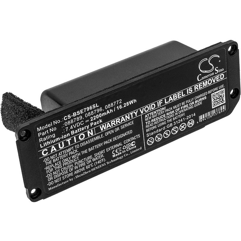 Li-ion Speaker Battery Fits Bose, Soundlink Mini 2, Bose 7.4v, 2200mah Speaker Cameron Sino Technology Limited