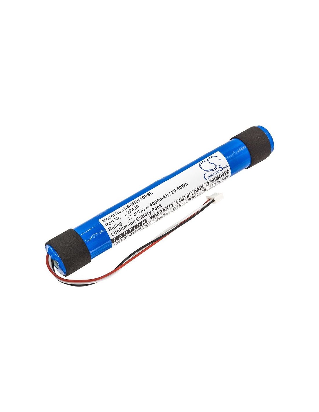 Li-ion Speaker Battery fits Braven, Brv-blade, Brvbldbb, 7.4V, 4000mAh Speaker Cameron Sino Technology Limited