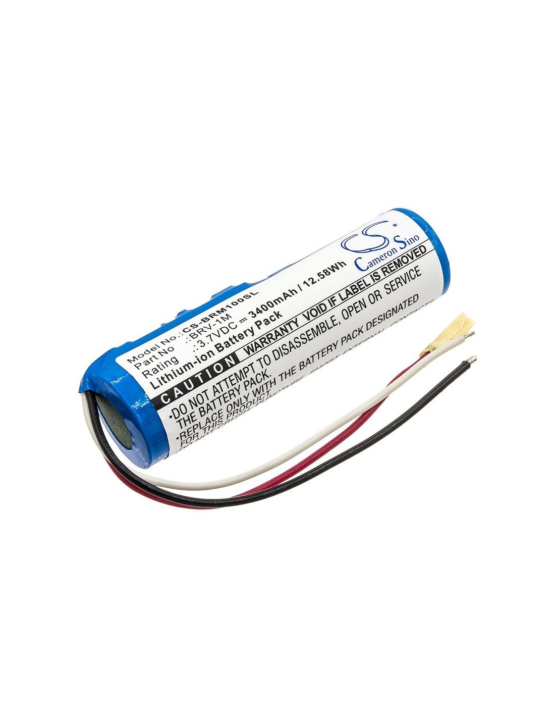 Li-ion Speaker Battery fits Braven, Brv-1m, Braven 3.7V, 3400mAh Speaker Cameron Sino Technology Limited