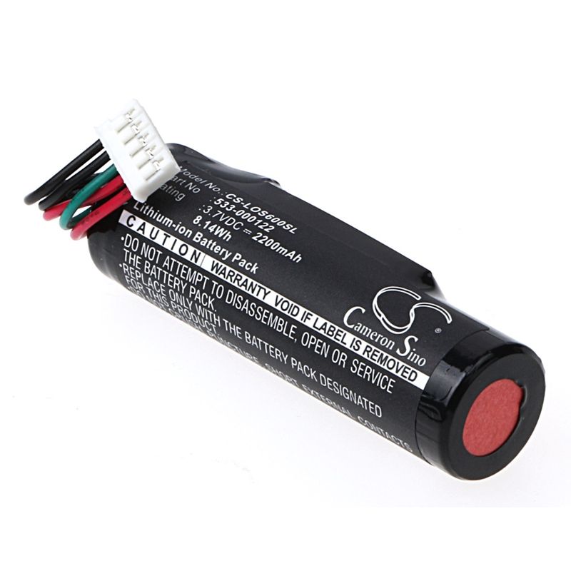 Li-ion Speaker Battery fits Logitech, Ue Roll, Ue Roll 2, Ue Roll Ears Boom 3.7V, 2200mAh Speaker Cameron Sino Technology Limited