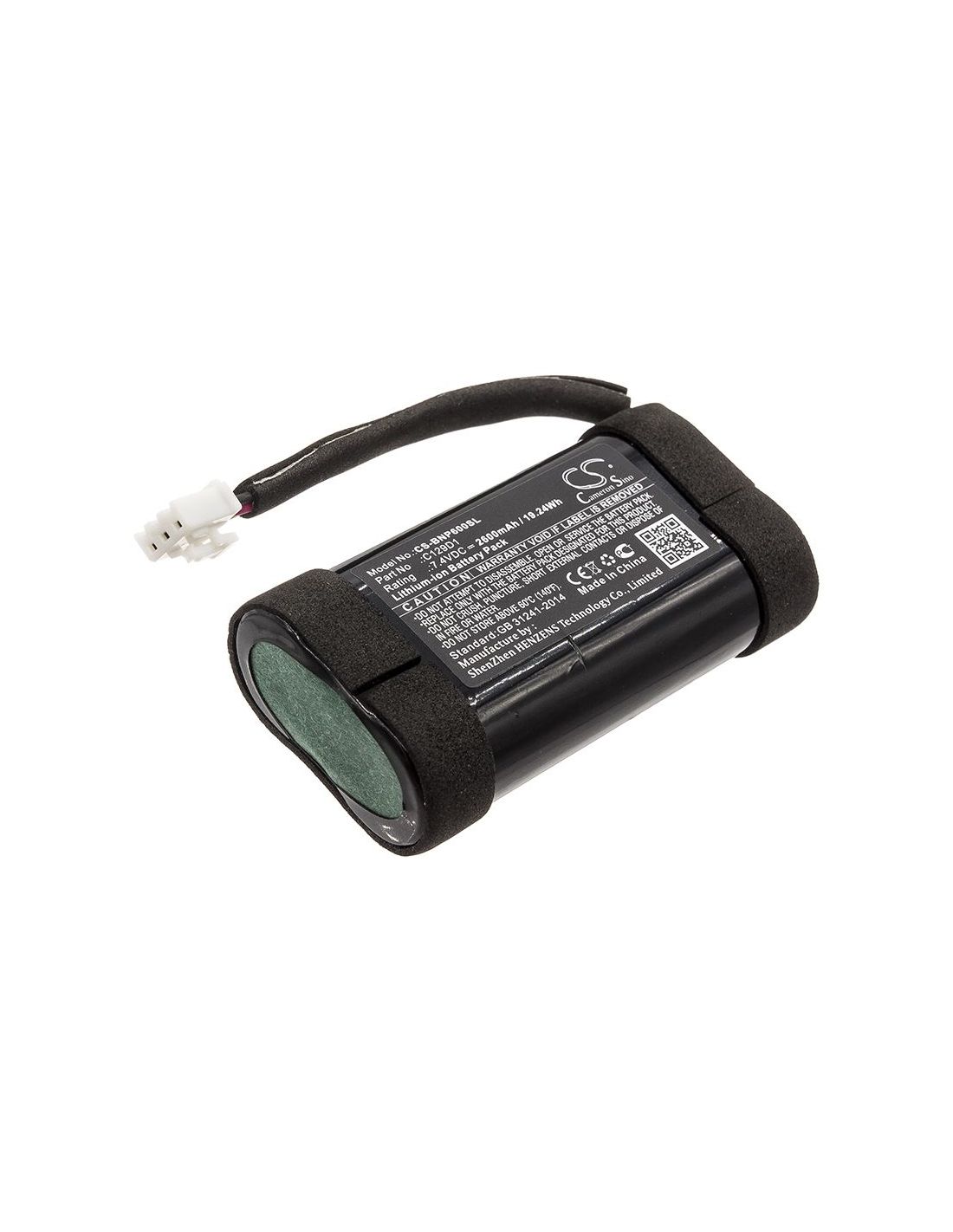 Li-ion Speaker Battery fits Bang & Olufse, 11400, 1140026, Beoplay P6 7.4V, 2600mAh Speaker Cameron Sino Technology Limited