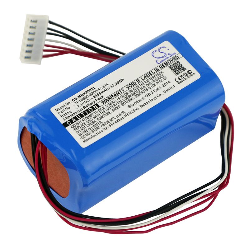Li-ion Speaker Battery fits Marshall, Kilburn Ii, Marshall 7.4V, 6400mAh Speaker Cameron Sino Technology Limited