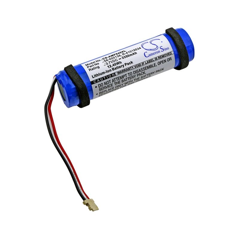 Li-ion Speaker Battery fits Amazon, Pw3840, Pw3840kl, Tap 3.7V, 3350mAh Speaker Cameron Sino Technology Limited