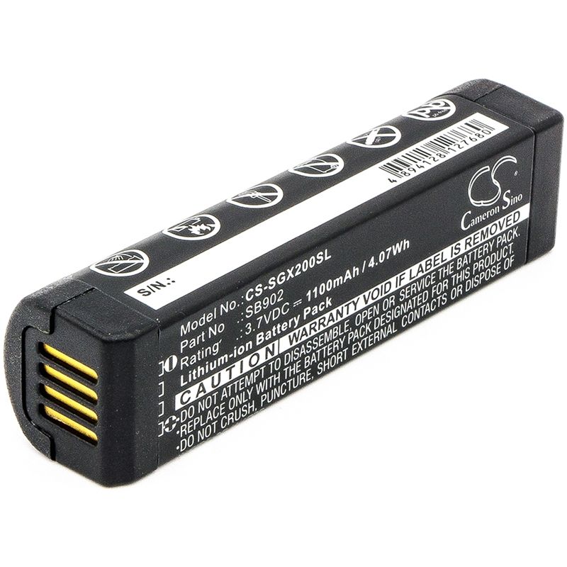 Li-ion Speaker Battery fits Shure, Glx-d Digital Wireless Systems, Glxd1, Glxd2 3.7V, 1100mAh Speaker Cameron Sino Technology Limited