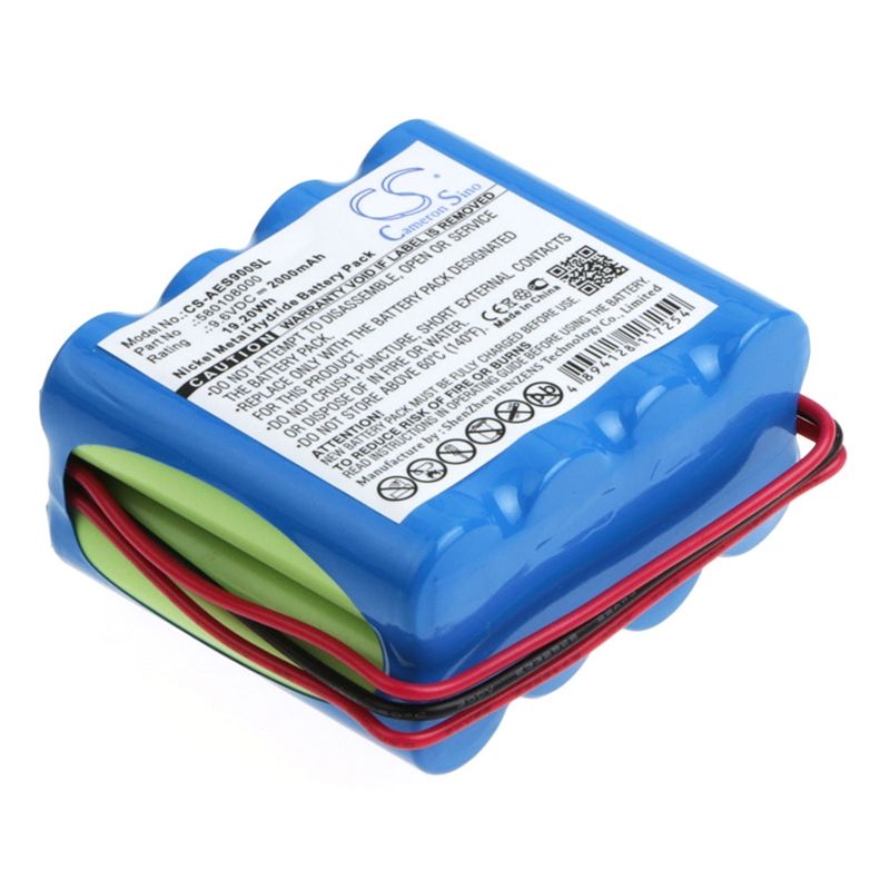 Ni-MH Battery fits Acroprint, 175, 175 Full Power Reserve, 310 9.6V, 2000mAh Time Clock Cameron Sino Technology Limited