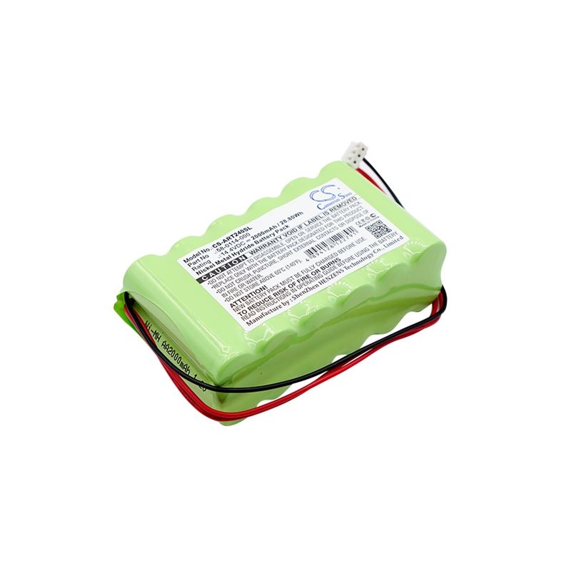 Ni-MH Battery fits Acroprint, Atr240, Atr360, 14.4V, 2000mAh Time Clock Cameron Sino Technology Limited