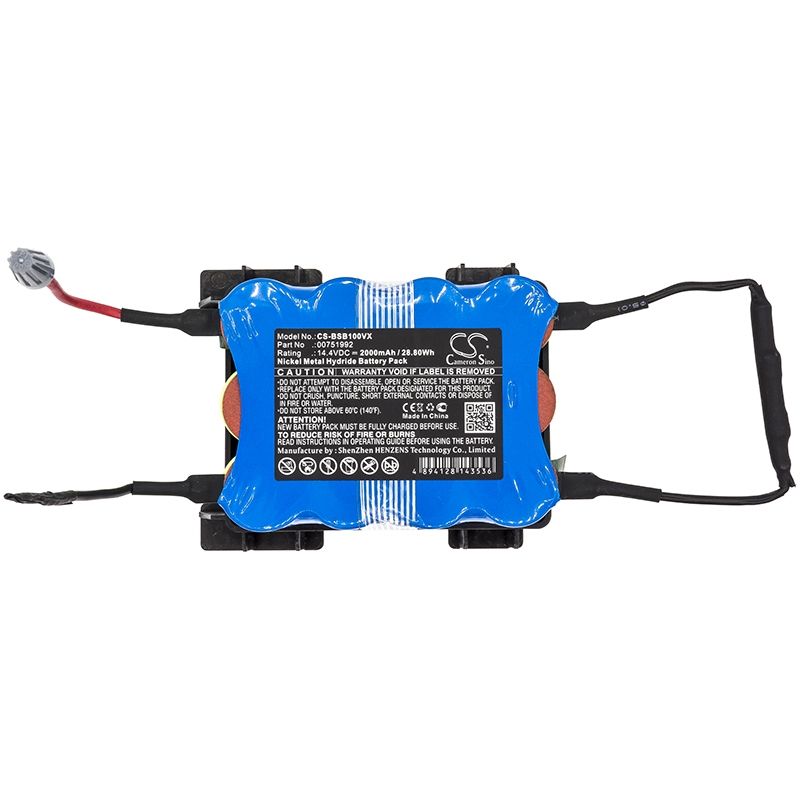 Ni-MH Battery fits Bosch, Bbhmove1/01, Bbhmove1/03, Bbhmove101 14.4V, 2000mAh Vacuum Cameron Sino Technology Limited