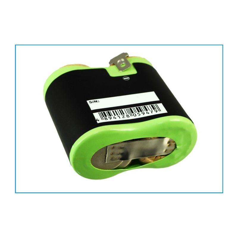 Ni-MH Battery fits Black & Decker, Classic Hc400, Black & Decker 2.4V, 3000mAh Vacuum Cameron Sino Technology Limited