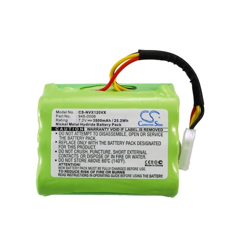 Ni-MH Battery fits Neato, 945-0080, All Floor, Signature 25 7.2V, 3500mAh Vacuum Cameron Sino Technology Limited