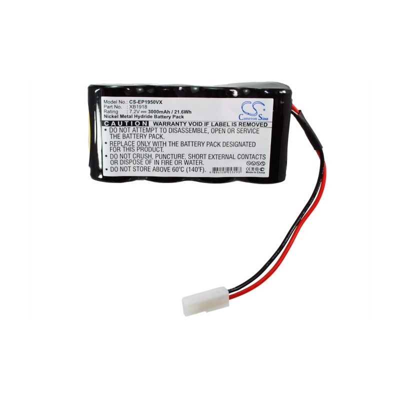 Ni-MH Battery fits Euro Pro, Apl1172m, Eu-36120, Shark V1917 7.2V, 3000mAh Vacuum Cameron Sino Technology Limited