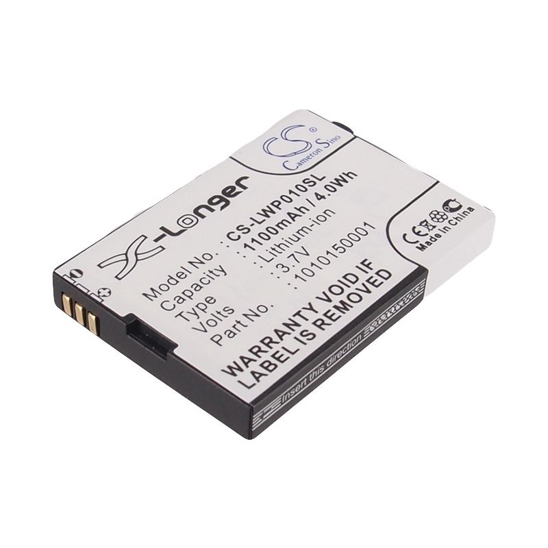 Li-ion Battery fits Locktec, Wp04, Wp04 Wireless, 3.7V, 1100mAh VoIP Phone Cameron Sino Technology Limited