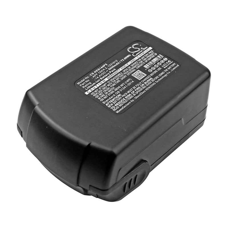 Li-ion Battery fits Kress, 144 Afb, 14.4V, 5000mAh Power Tools Cameron Sino Technology Limited