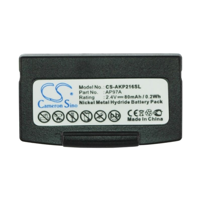 Ni-MH Battery fits Akg, Balance K122ir, Balance K216afc, Balance T216afc 2.4V, 80mAh Wireless Headset Cameron Sino Technology Limited
