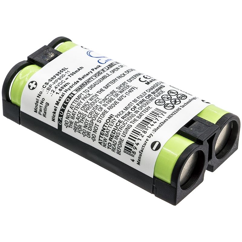 Ni-mh Battery Fits Sony, Mdr-rf995, Mdr-rf995rk, 2.4v, 700mah Wireless Headset Cameron Sino Technology Limited