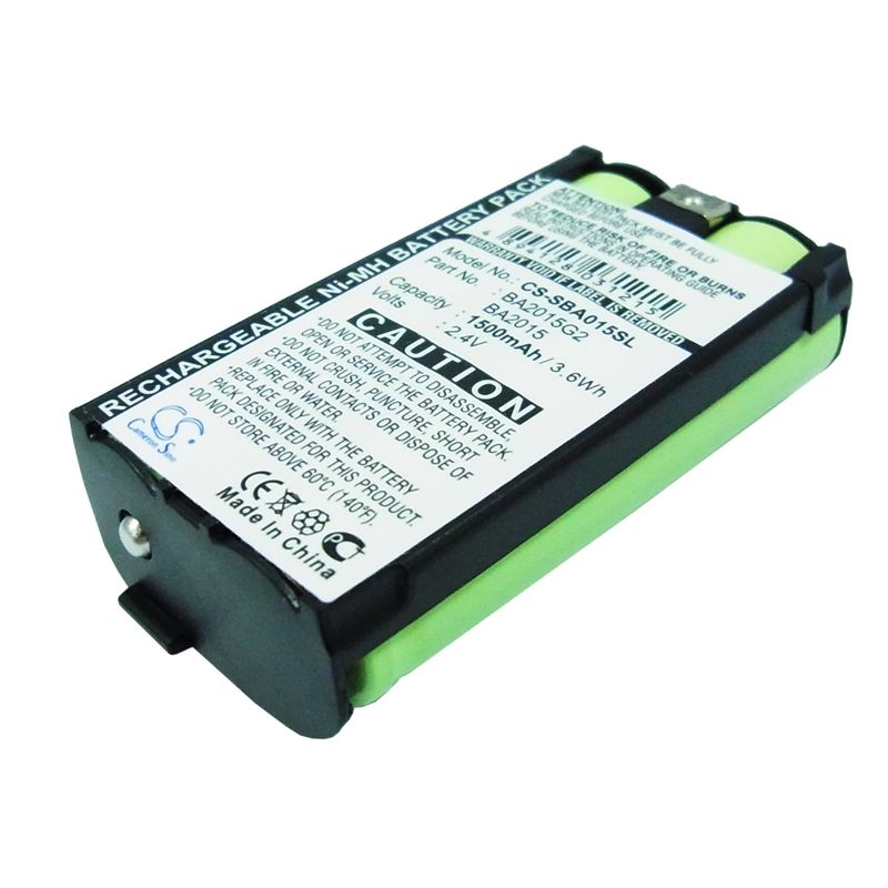 Ni-mh Battery Fits Sennheiser, 2015fm, Ek1038, G2 2.4v, 1500mah Wireless Headset Cameron Sino Technology Limited