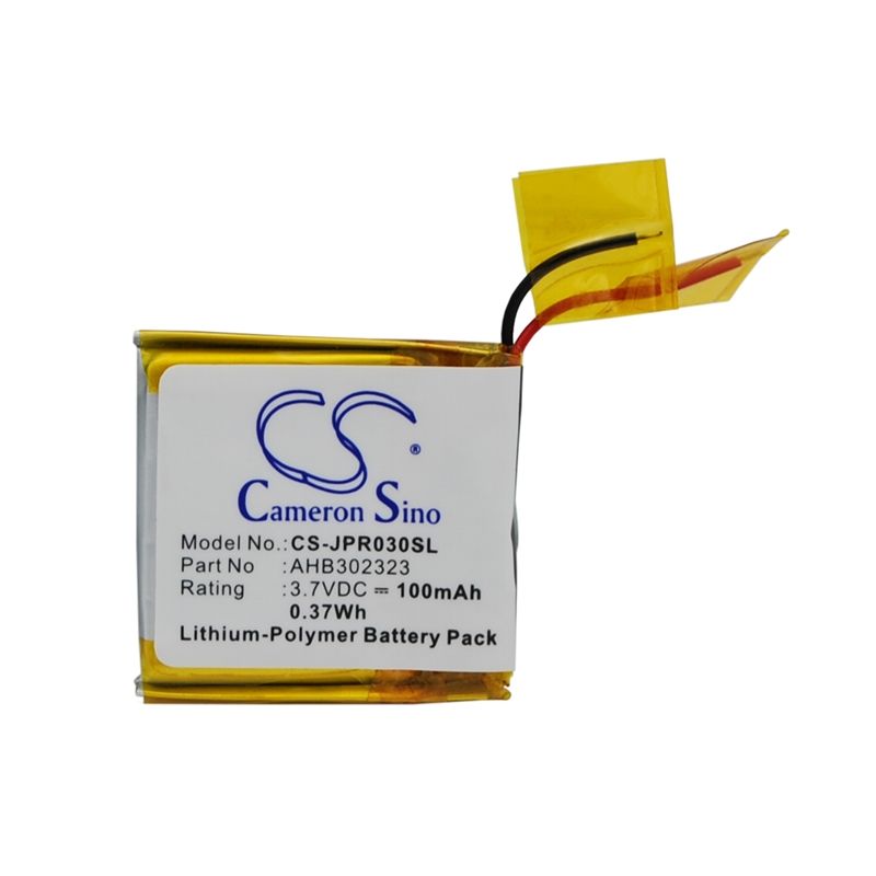 Li-Polymer Battery fits Jabra, Bt3030, Street2, 3.7V, 100mAh Wireless Headset Cameron Sino Technology Limited