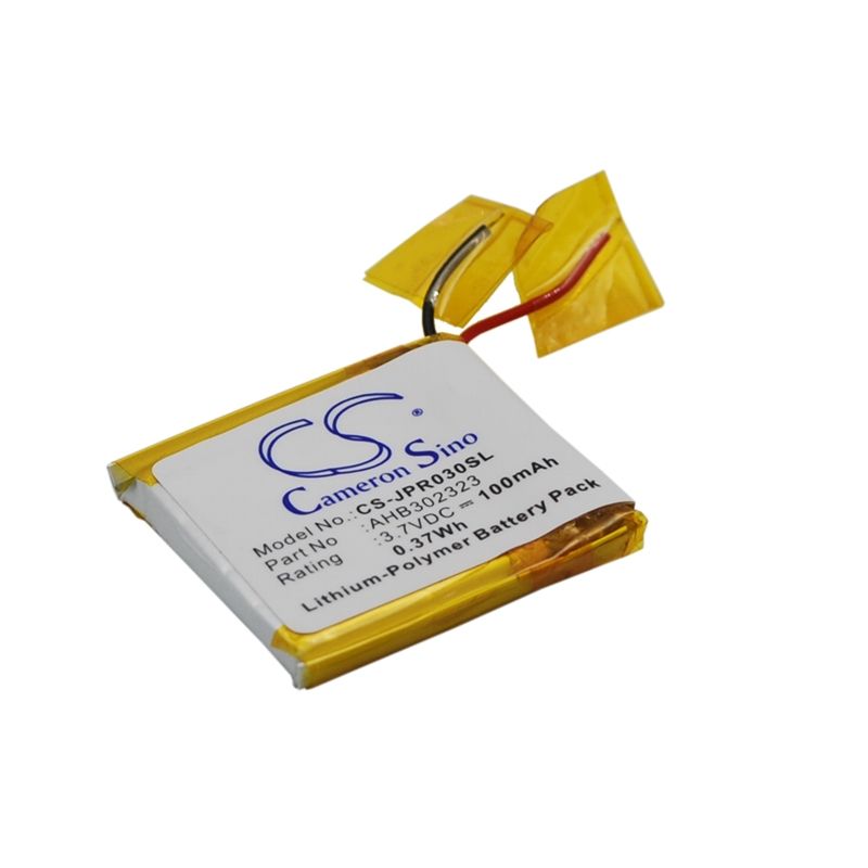 Li-Polymer Battery fits Jabra, Bt3030, Street2, 3.7V, 100mAh Wireless Headset Cameron Sino Technology Limited