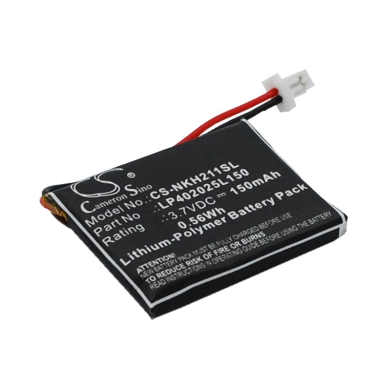 Li-Polymer Battery fits Nokia, Hs-21w, Nokia 3.7V, 150mAh Wireless Headset Cameron Sino Technology Limited