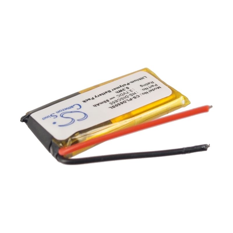 Li-Polymer Battery fits Plantronics, Discovery 610, Discovery 640, Discovery 645 3.7V, 80mAh Wireless Headset Cameron Sino Technology Limited