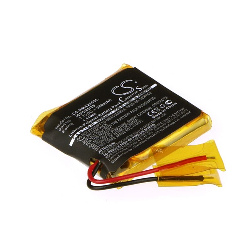 Li-Polymer Battery fits Rocketfish, Rf-mab2, Rf-mab2-t, 3.7V, 300mAh Wireless Headset Cameron Sino Technology Limited