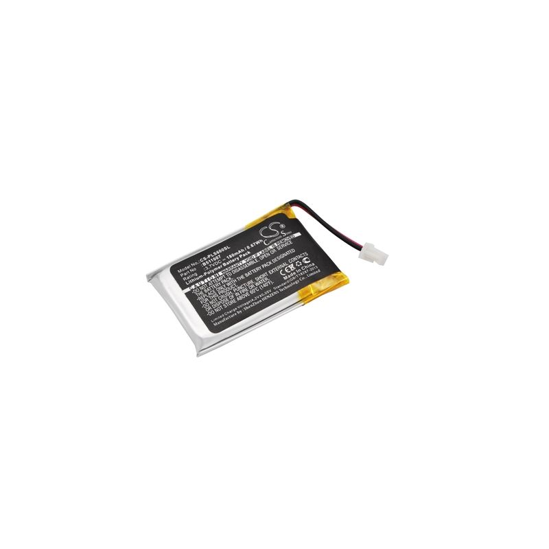 Li-Polymer Battery fits Plantronics, Cs60, Hl10, 3.7V, 180mAh Wireless Headset Cameron Sino Technology Limited