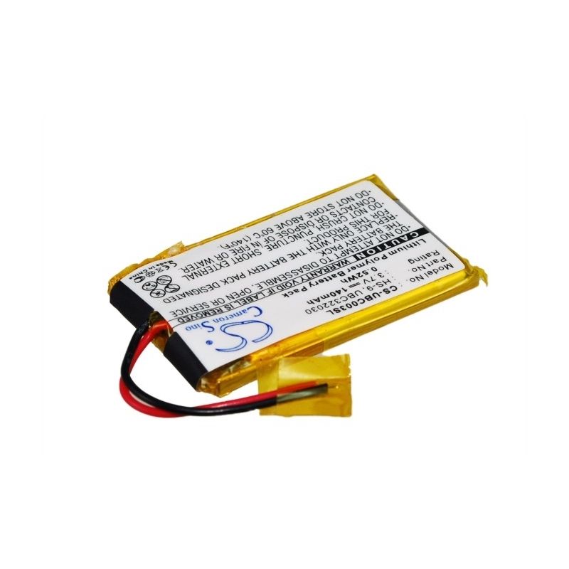 Li-Polymer Battery fits Ultralife, Ubc322030, Ubp008, 3.7V, 140mAh Wireless Headset Cameron Sino Technology Limited