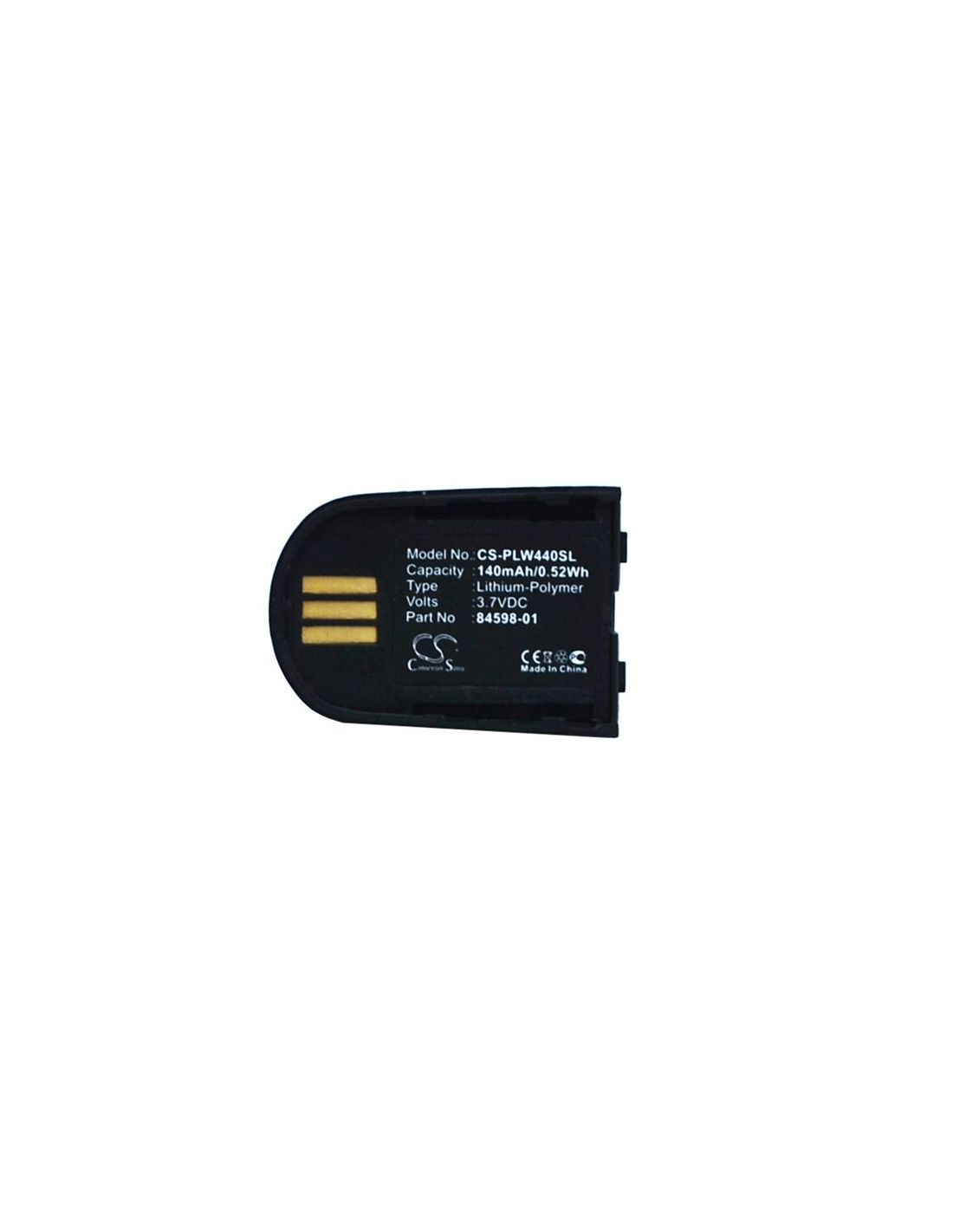Li-polymer Battery Fits Microsoft, Lync 2010, Office Communicator 2007, Plantronics 3.7v, 140mah Wireless Headset Cameron Sino Technology Limited