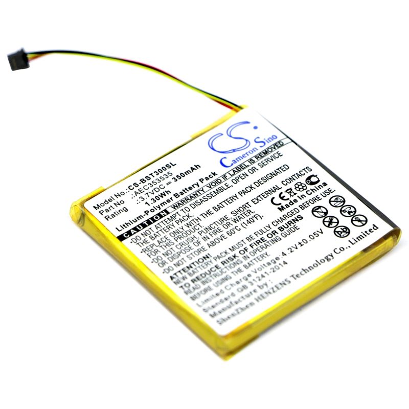 Li-polymer Battery Fits Beats, Solo 2.0, Solo 3.0, 3.7v, 350mah Wireless Headset Cameron Sino Technology Limited