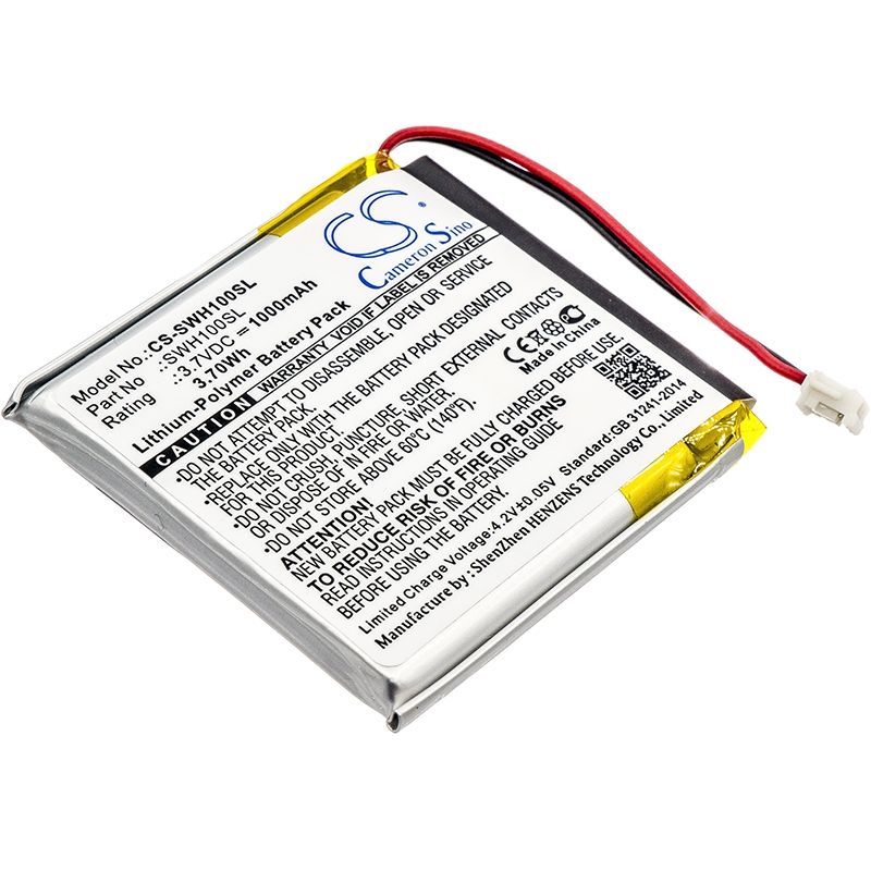Li-polymer Battery Fits Sony, Wh-1000xm3, Sony 3.7v, 1000mah Wireless Headset Cameron Sino Technology Limited