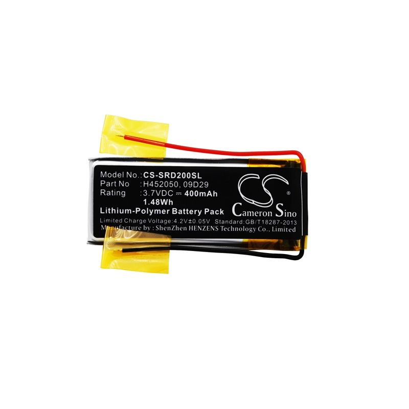 Li-polymer Battery Fits Cardo, Q2, Q2 Pro, Rider Solo 3.7v, 400mah Wireless Headset Cameron Sino Technology Limited