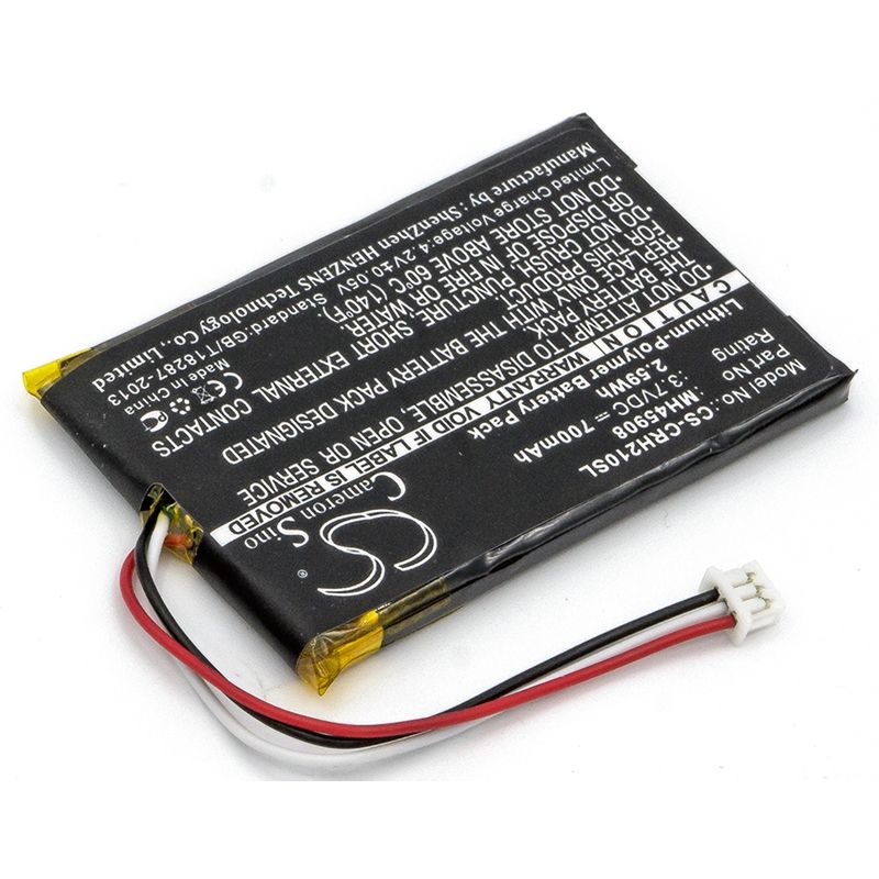 Li-polymer Battery Fits Corsair, Ca-9011127-na, Ca-9011136-ap, Gaming H2100 Dolby 7.1 Wireless Gaming Headset 3.7v, 700mah Wireless Headset Cameron Sino Technology Limited